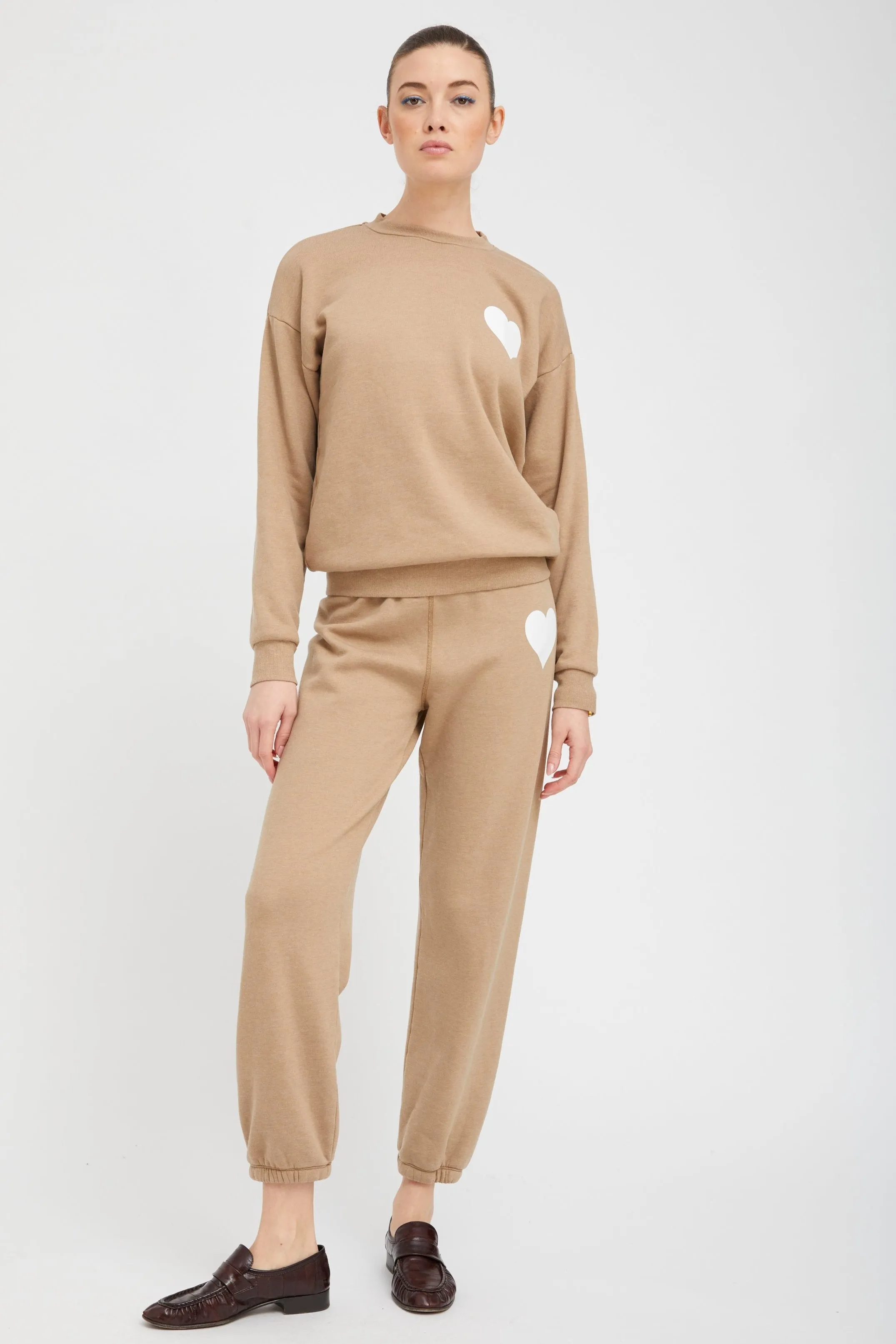 Latte Heart Sweatshirt sold by SPRWMN product image thumbnail 3