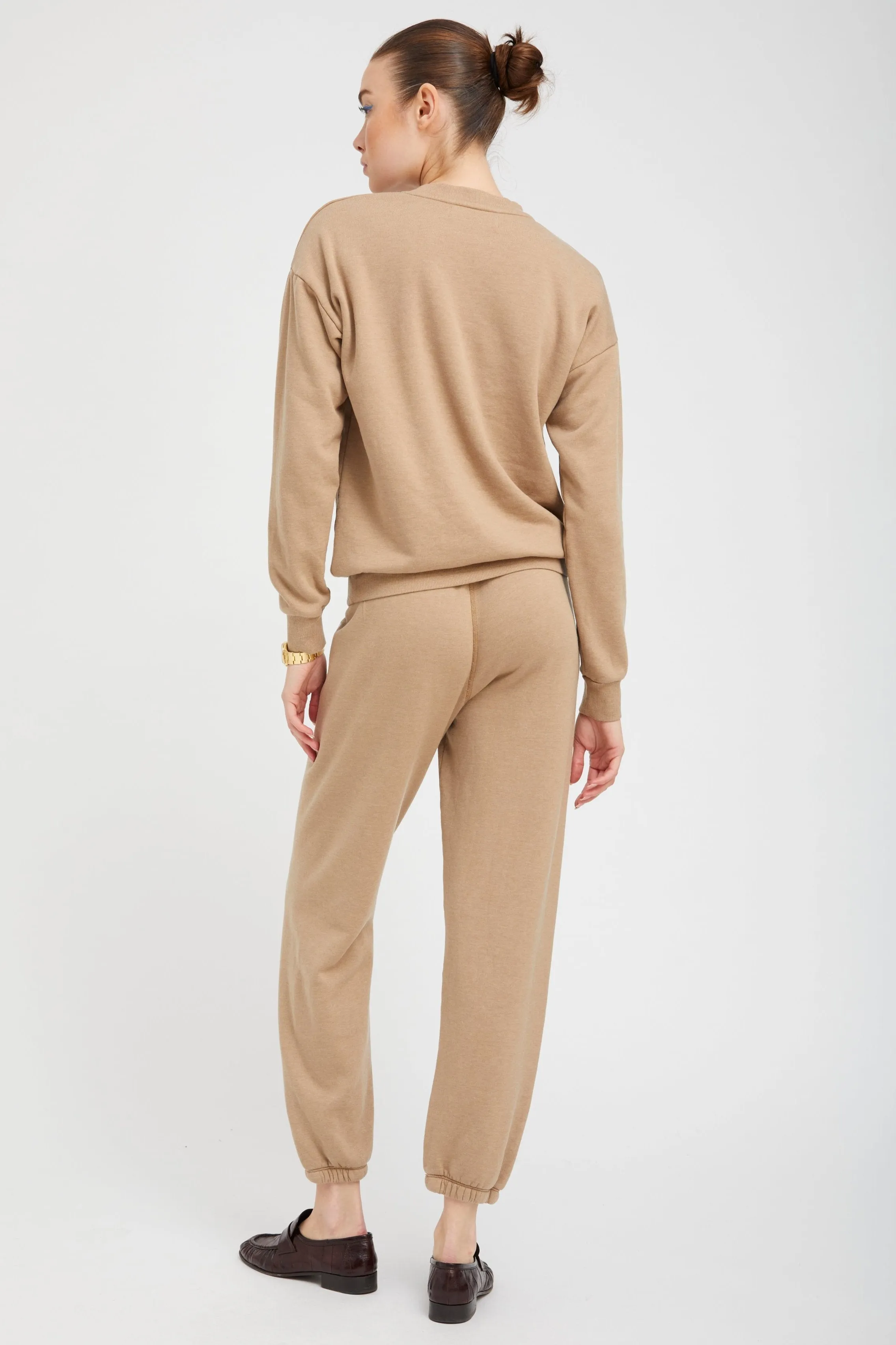 Latte Heart Sweatshirt sold by SPRWMN product image thumbnail 4