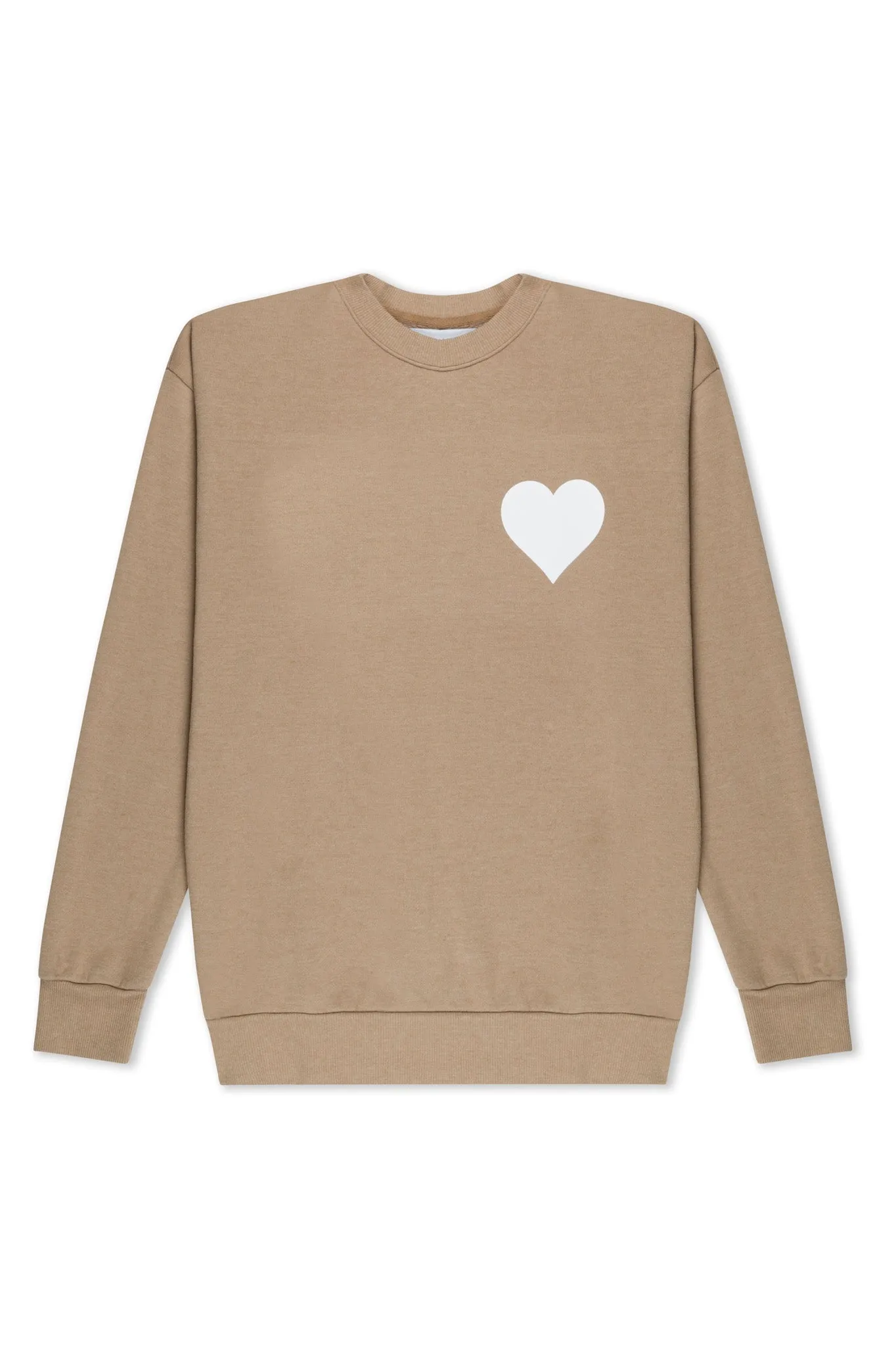 Latte Heart Sweatshirt sold by SPRWMN product image thumbnail 5