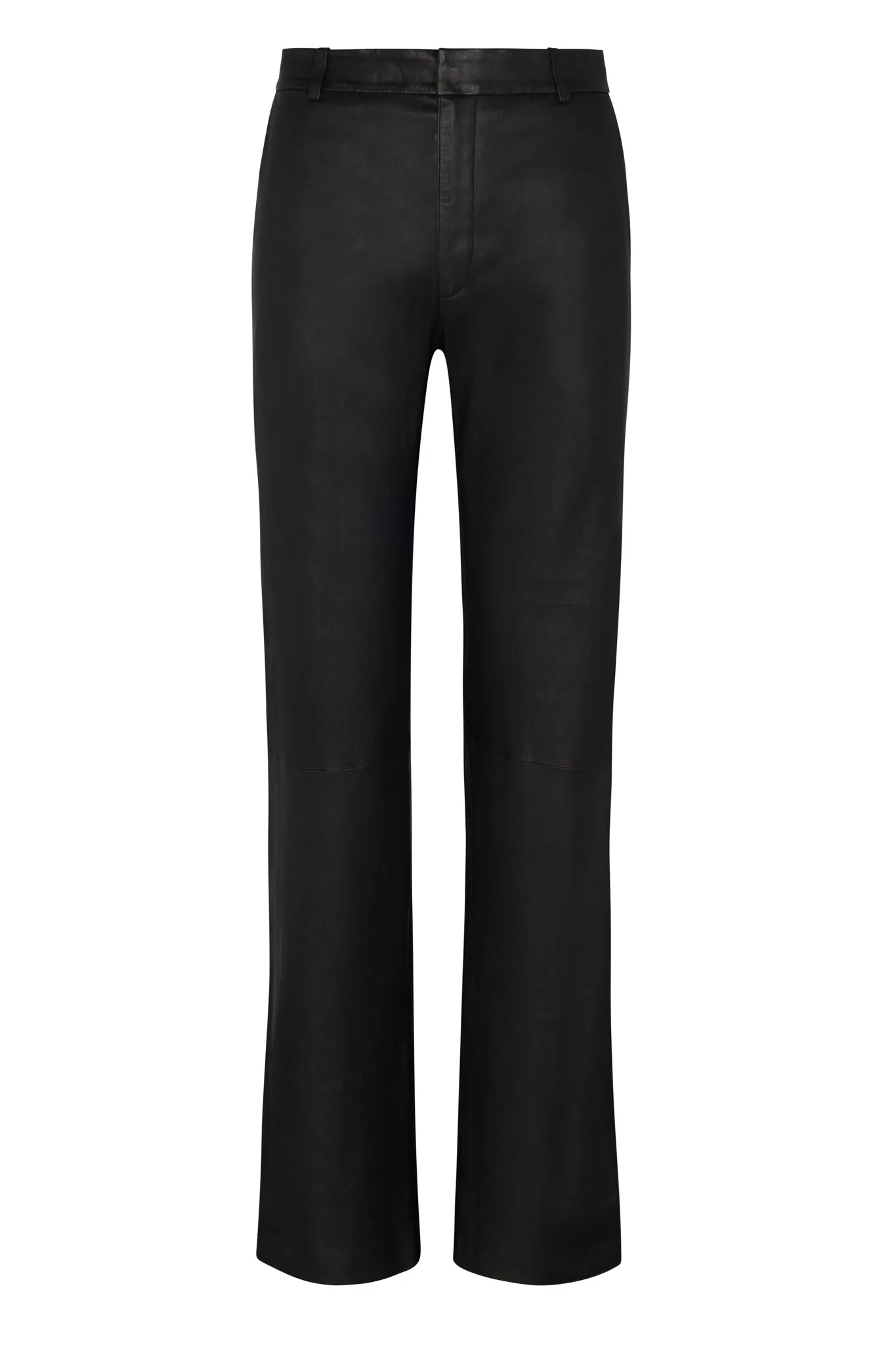 Black Leather Classic Trousers PR sold by SPRWMN product image thumbnail 5