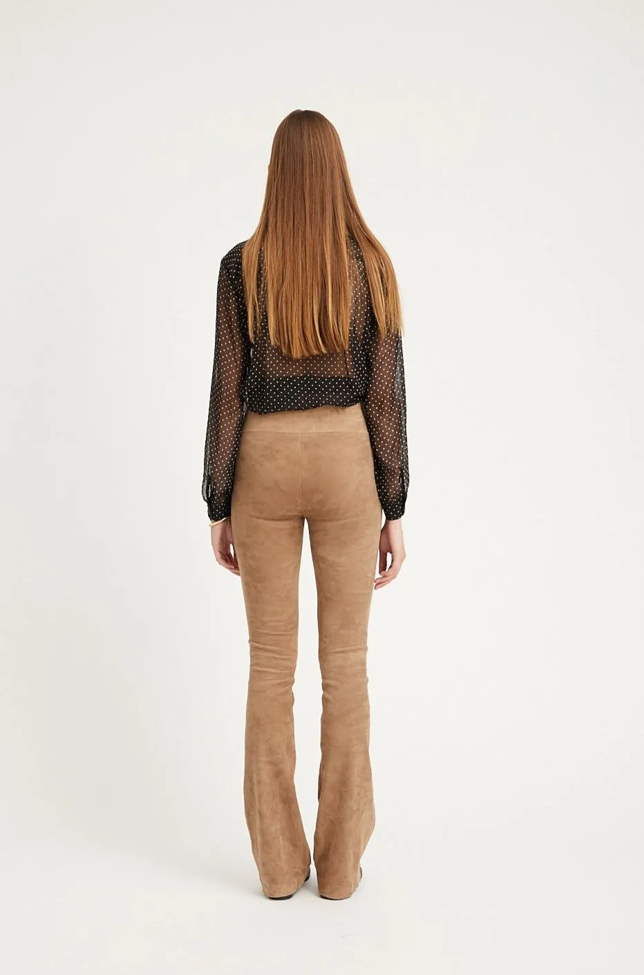 Mushroom Suede Micro Flare PR sold by SPRWMN product image thumbnail 3