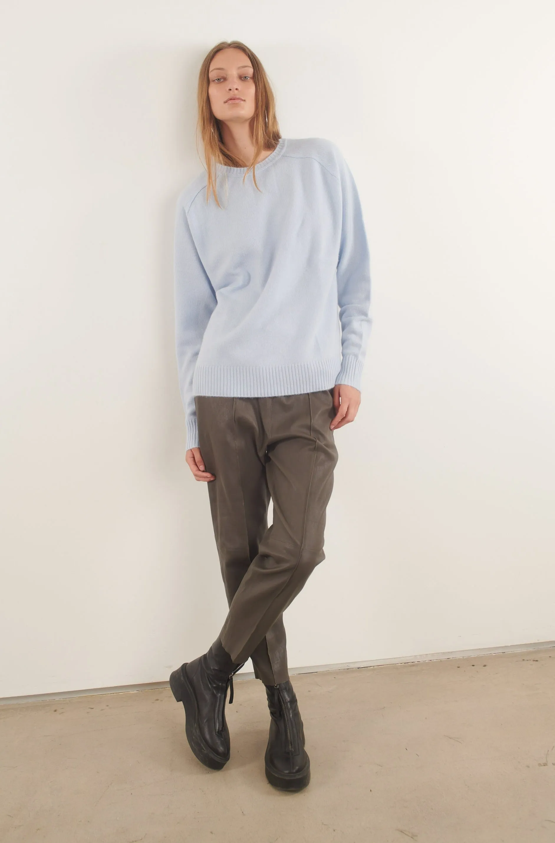 Iron Leather Slim Fit Joggers PR sold by SPRWMN product image thumbnail 2