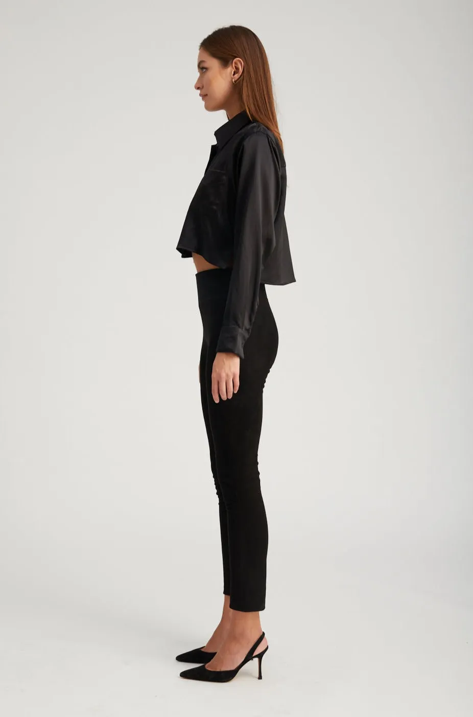 Black Suede Ankle PR sold by SPRWMN product image thumbnail 4