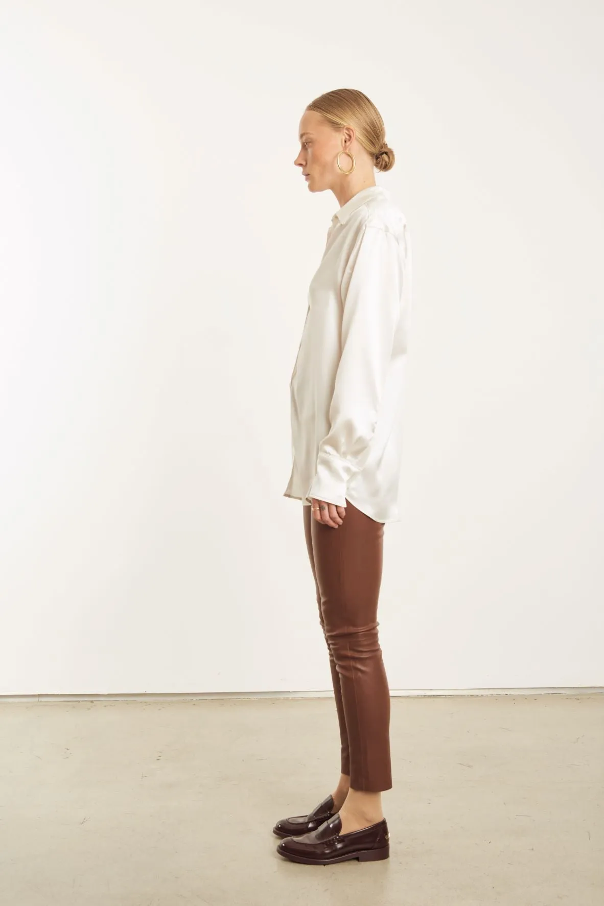 Whiskey Leather Ankle Leggings PR sold by SPRWMN product image thumbnail 3