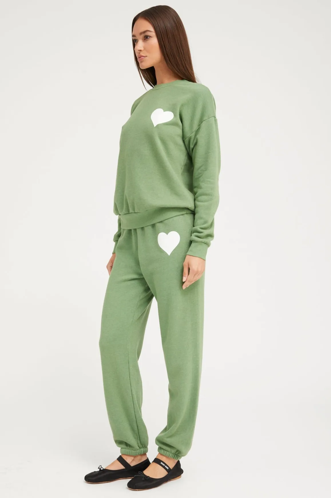 Fern Heart Sweatshirt PR sold by SPRWMN product image thumbnail 3