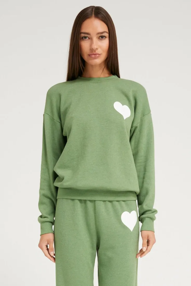 Fern Heart Sweatshirt PR sold by SPRWMN