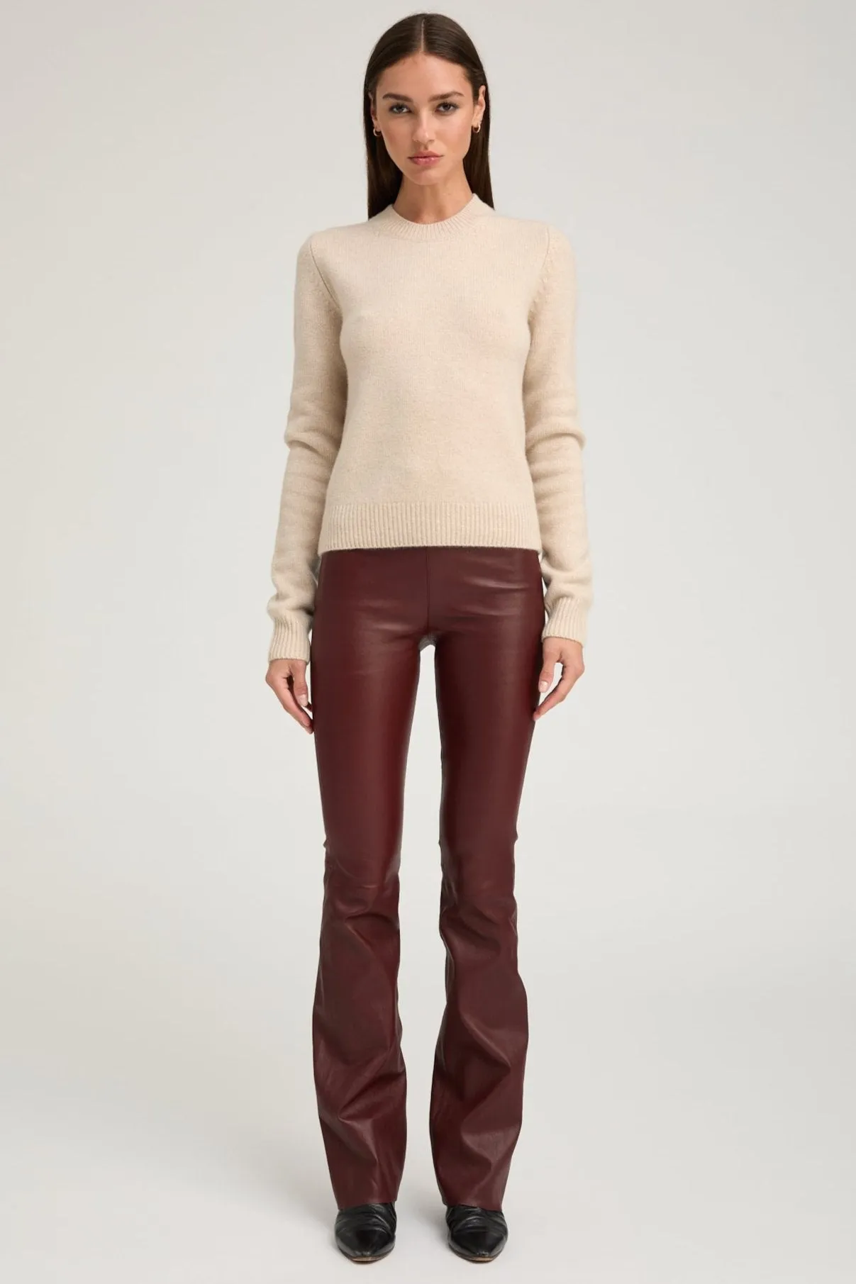 Pinot Leather Micro Flare PR sold by SPRWMN