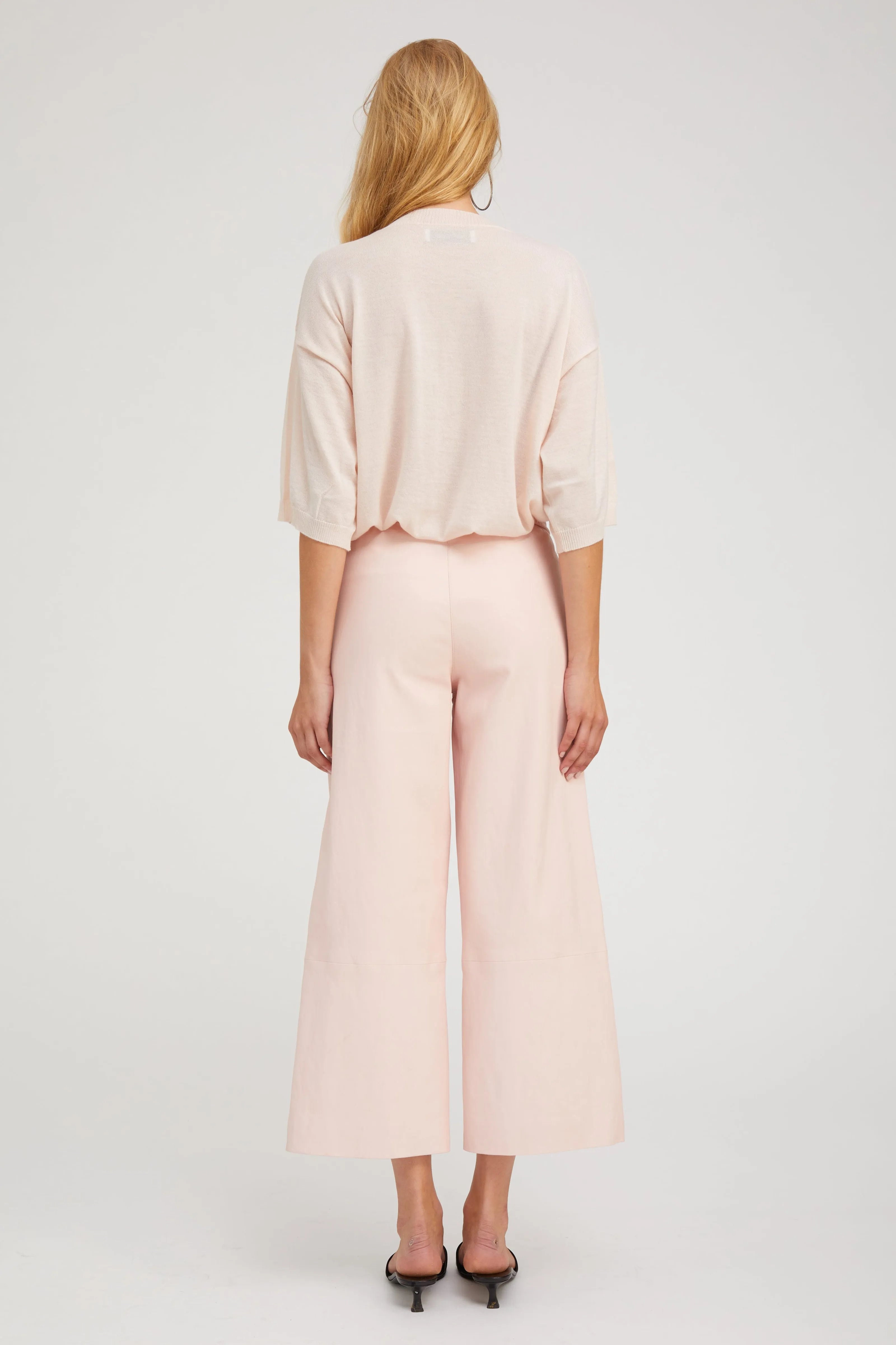 Camelia Cashmere Boxy Tee sold by SPRWMN product image thumbnail 4