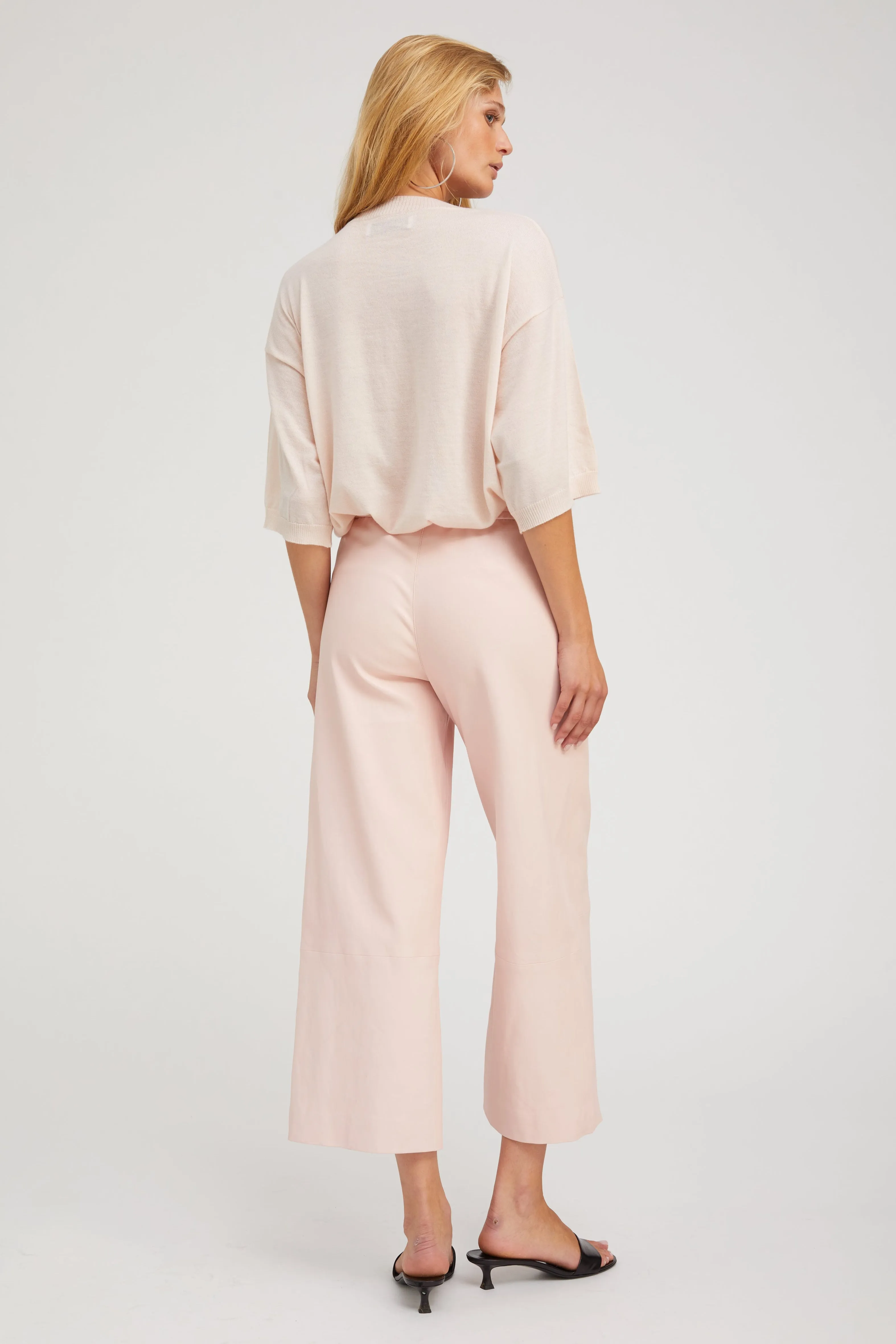 Camelia Cashmere Boxy Tee sold by SPRWMN product image thumbnail 5