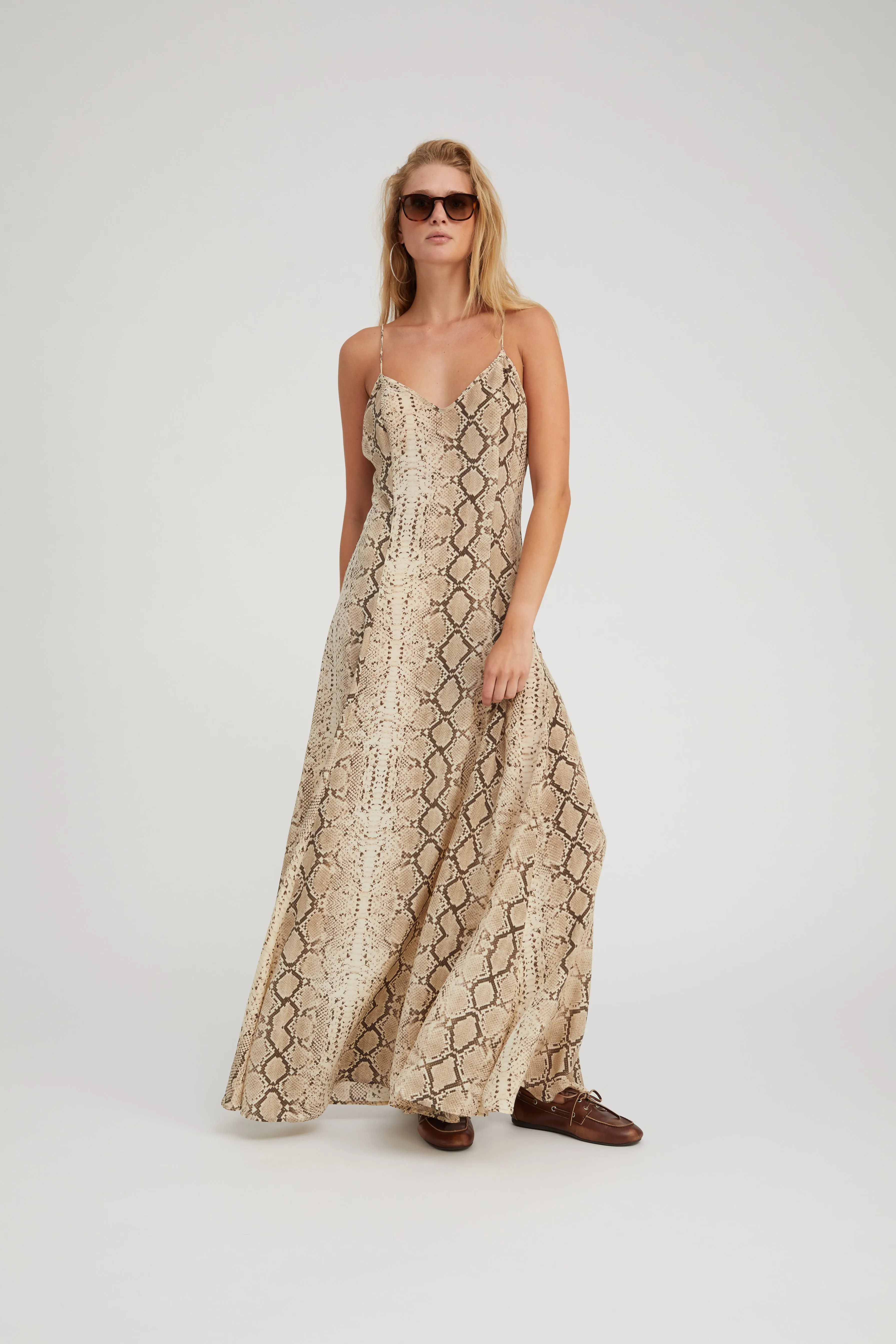 Silk Maxi Dress sold by SPRWMN product image thumbnail 3