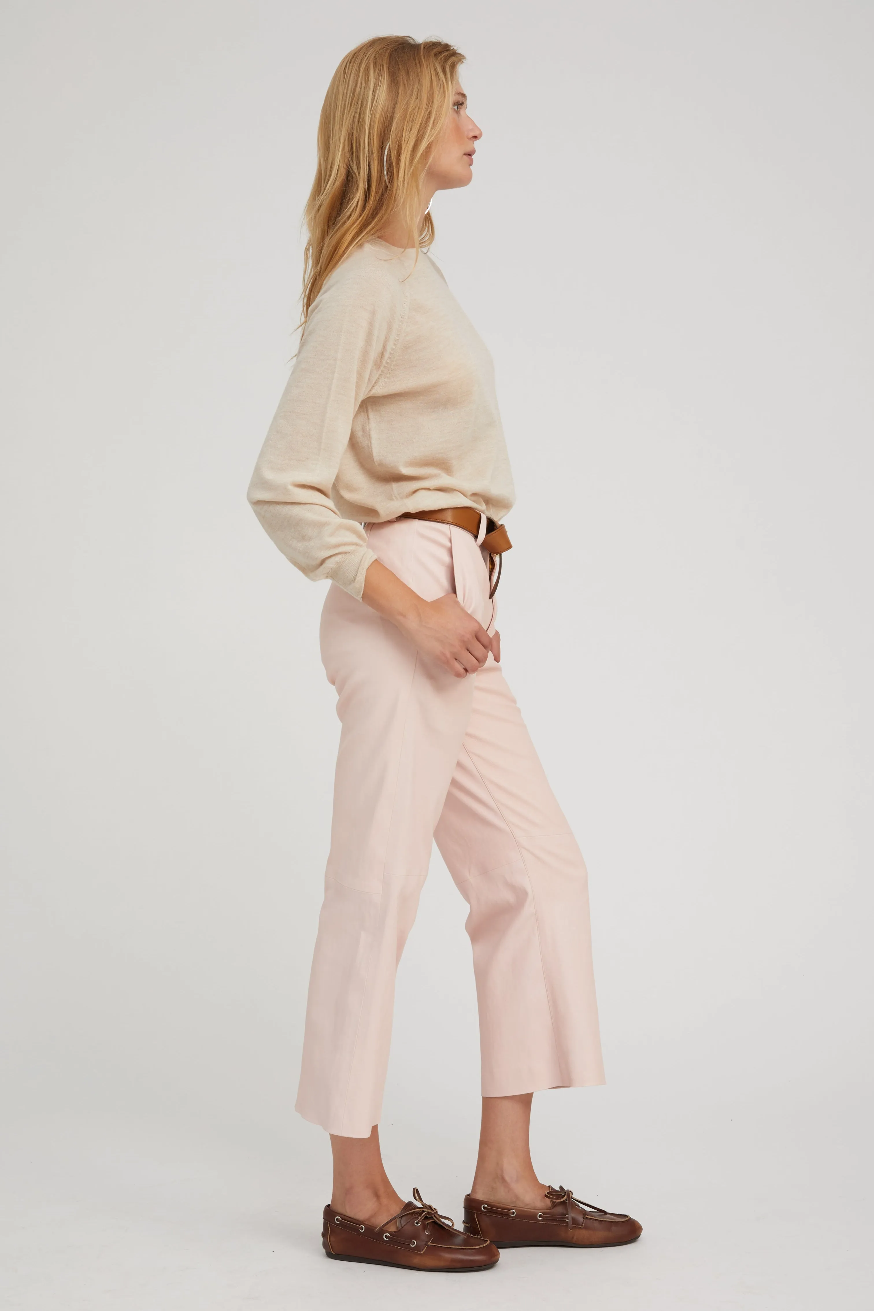 Latte Cashmere Raglan Sweater sold by SPRWMN product image thumbnail 3