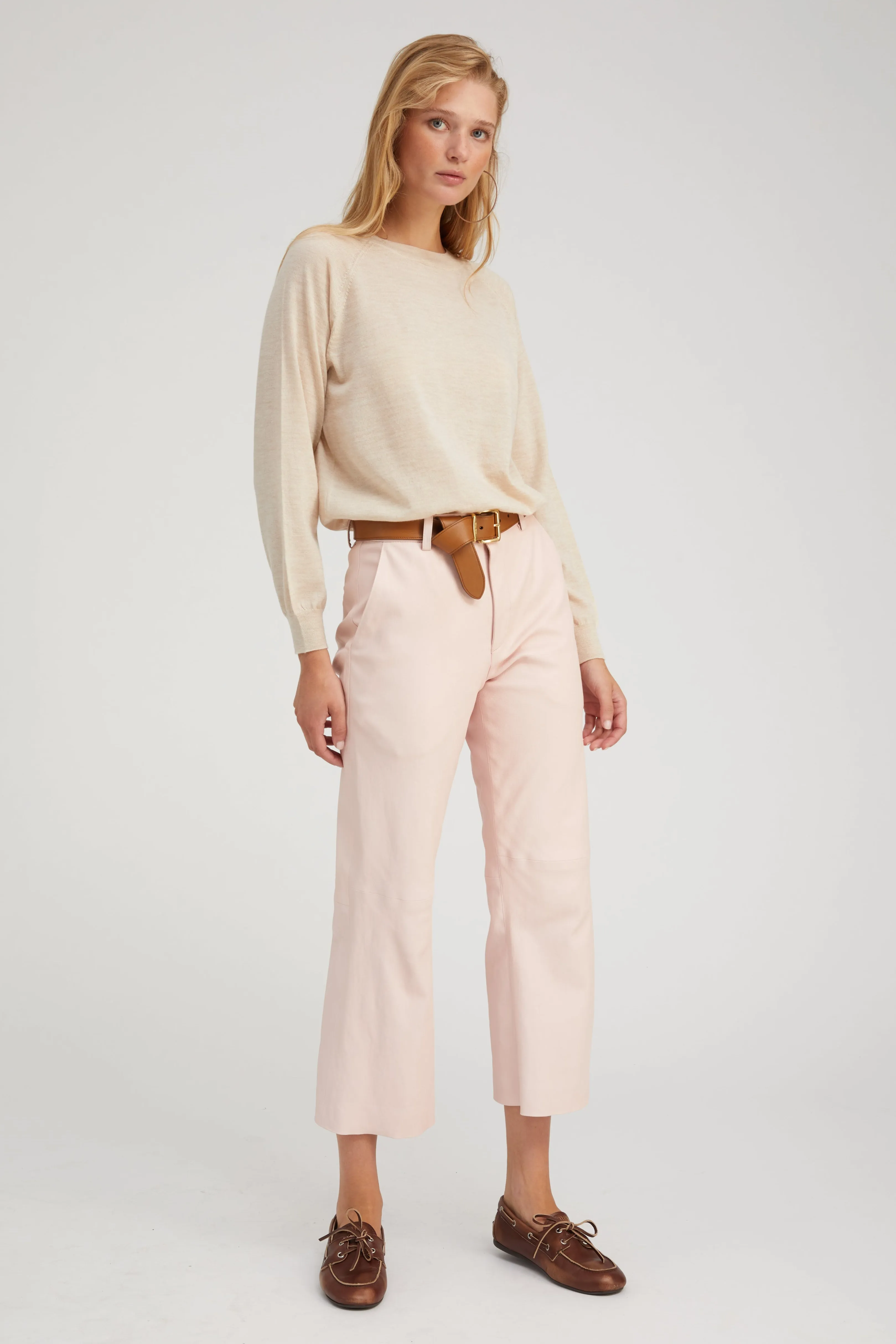 Latte Cashmere Raglan Sweater sold by SPRWMN product image thumbnail 2