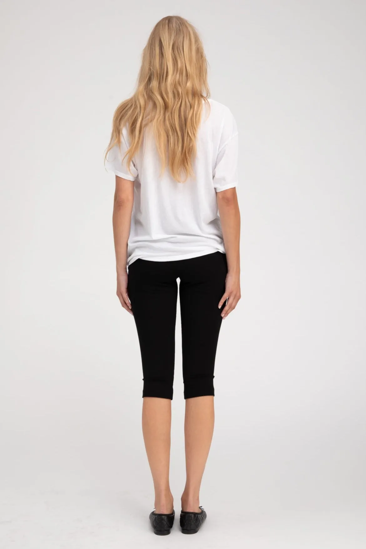 Cotton V-Neck Tee sold by SPRWMN product image thumbnail 3