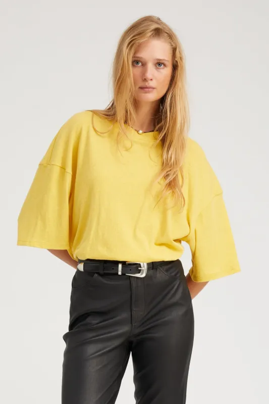 Limoncello Boxy Tee sold by SPRWMN