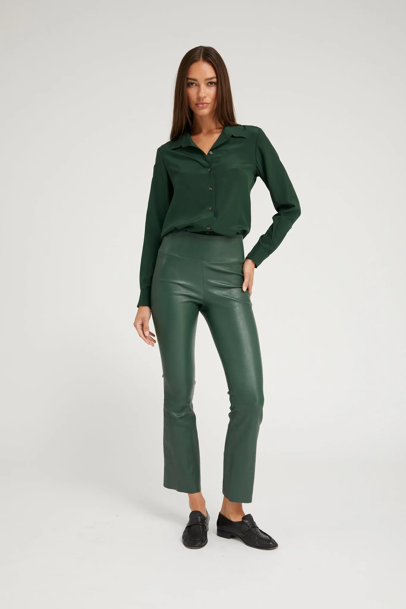 Ivy Leather Ankle Flare PR sold by SPRWMN product image thumbnail 2