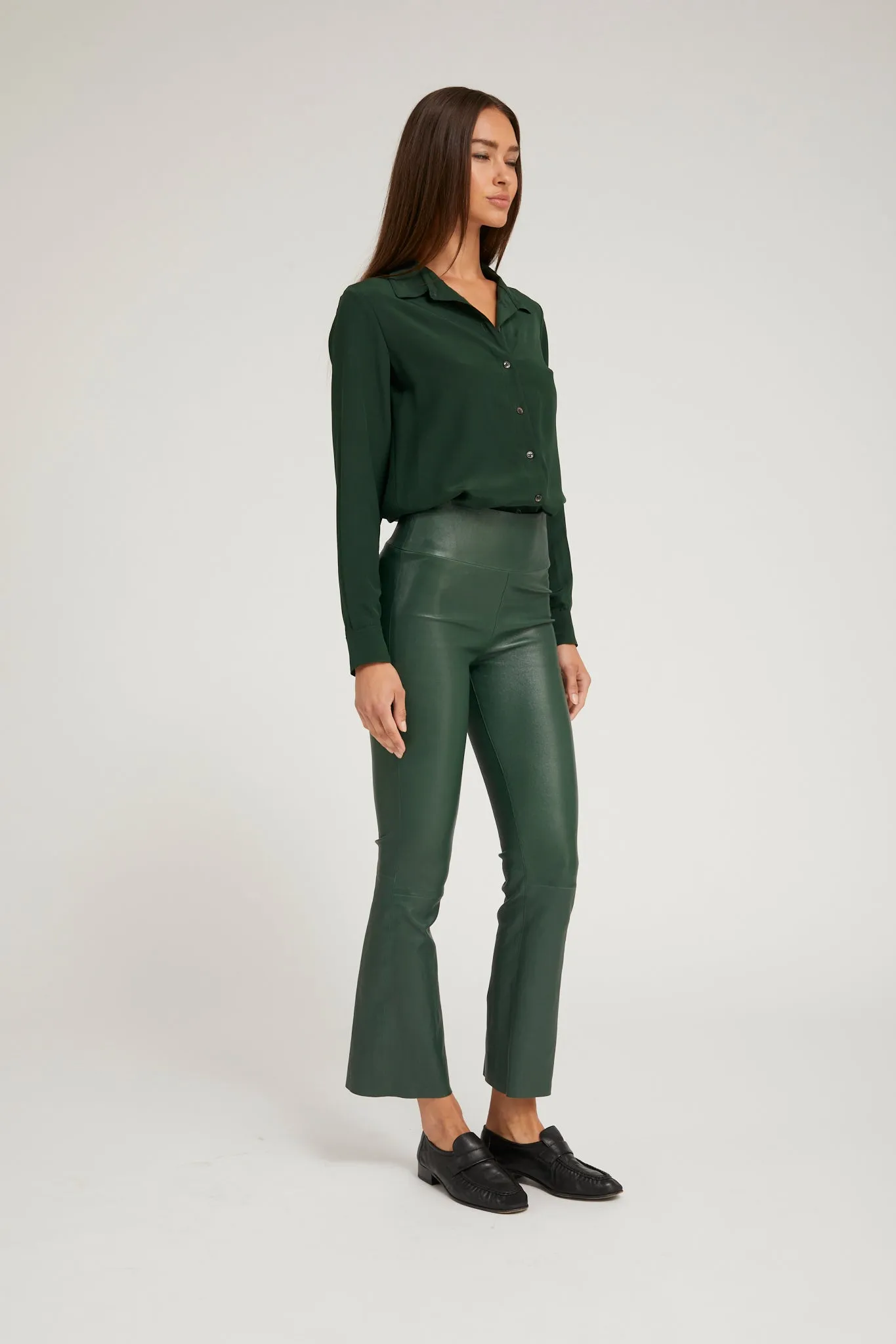 Ivy Leather Ankle Flare PR sold by SPRWMN product image thumbnail 3