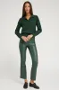 Ivy Silk Fitted Button Down PR sold by SPRWMN