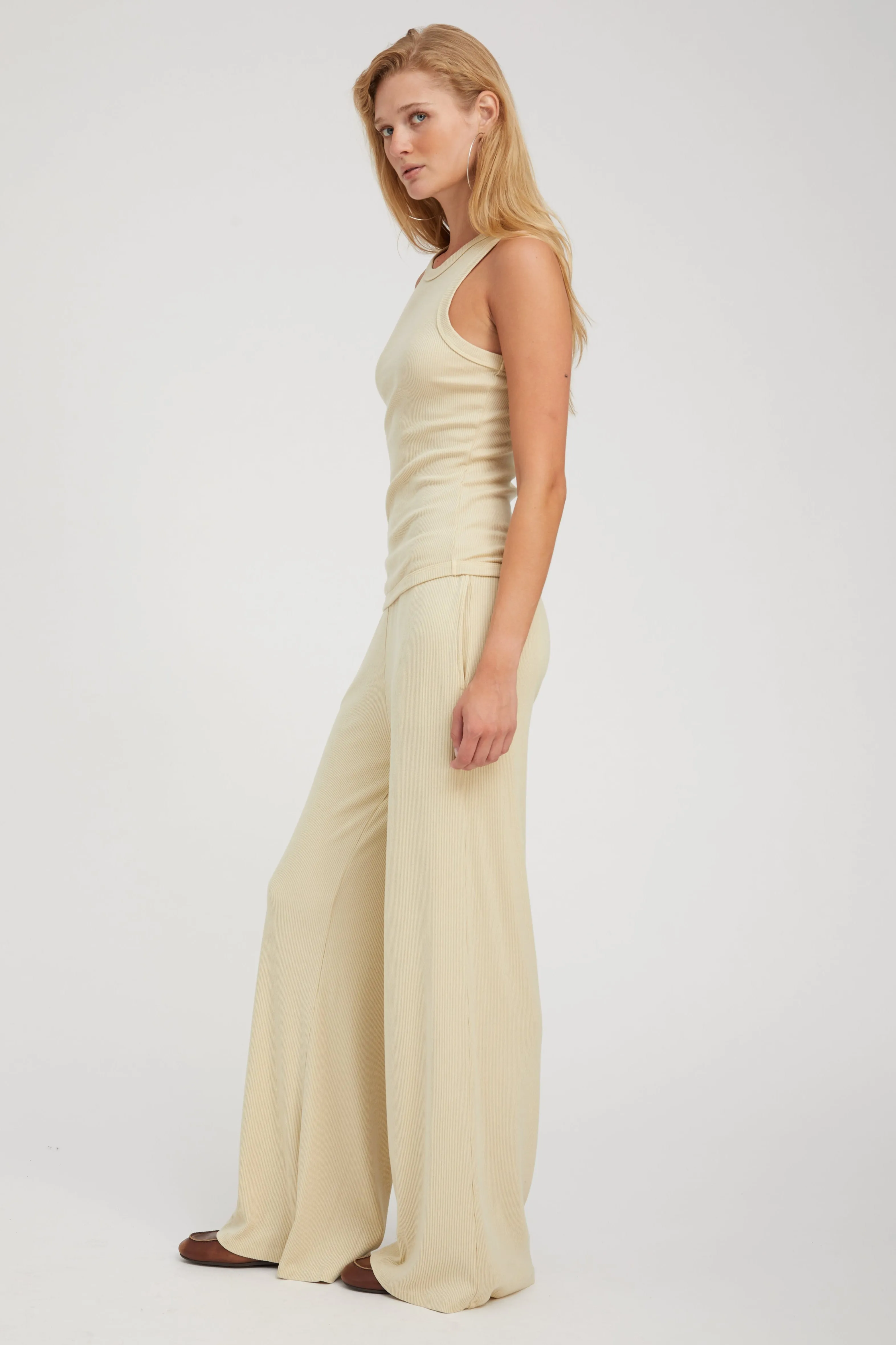 Pistachio Rib Racer Tank PR sold by SPRWMN product image thumbnail 3