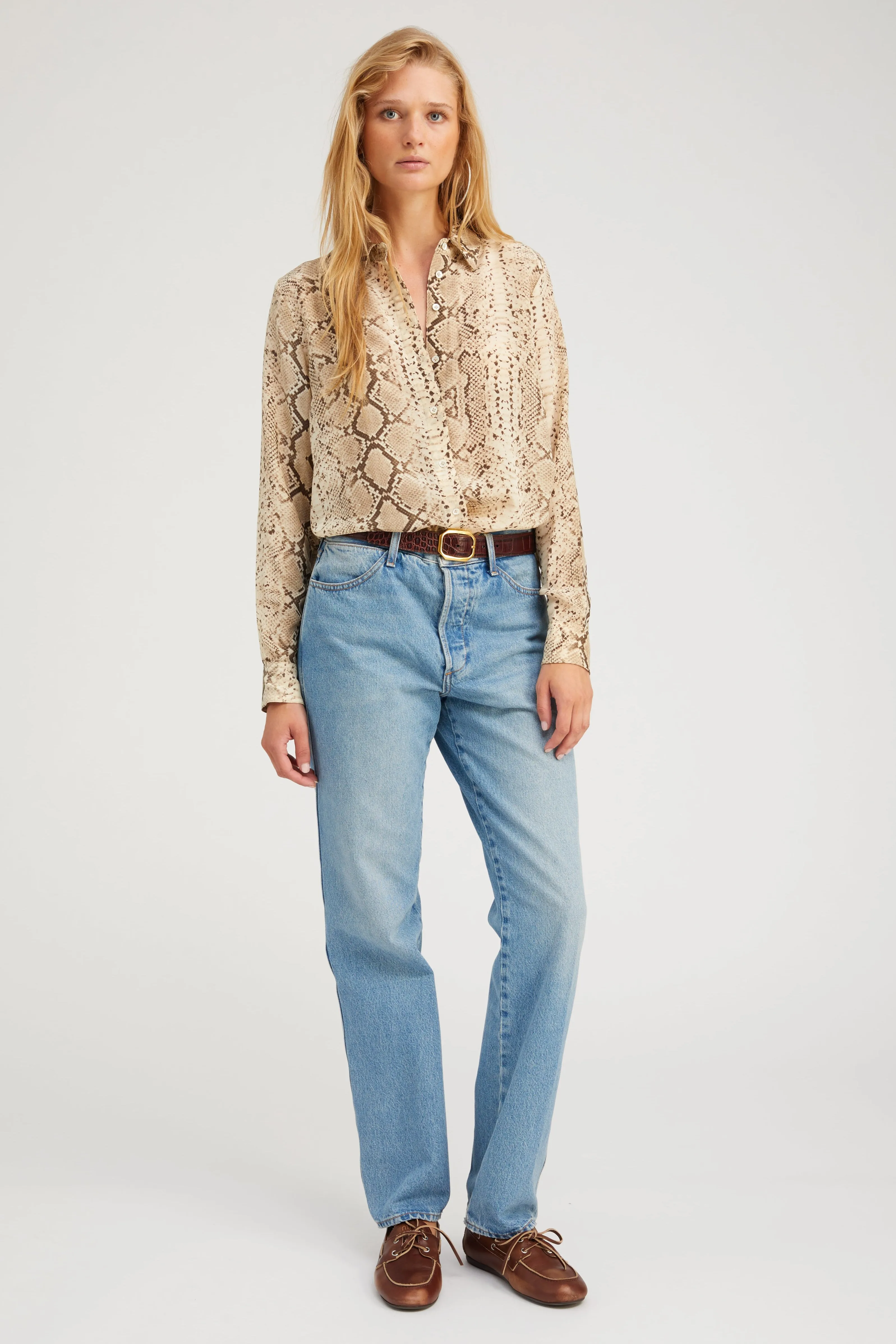 Silk Fitted Button Down sold by SPRWMN product image thumbnail 2