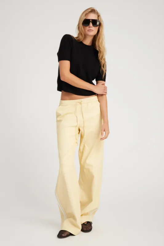 Butter Leather Baggy Athletic Pants sold by SPRWMN