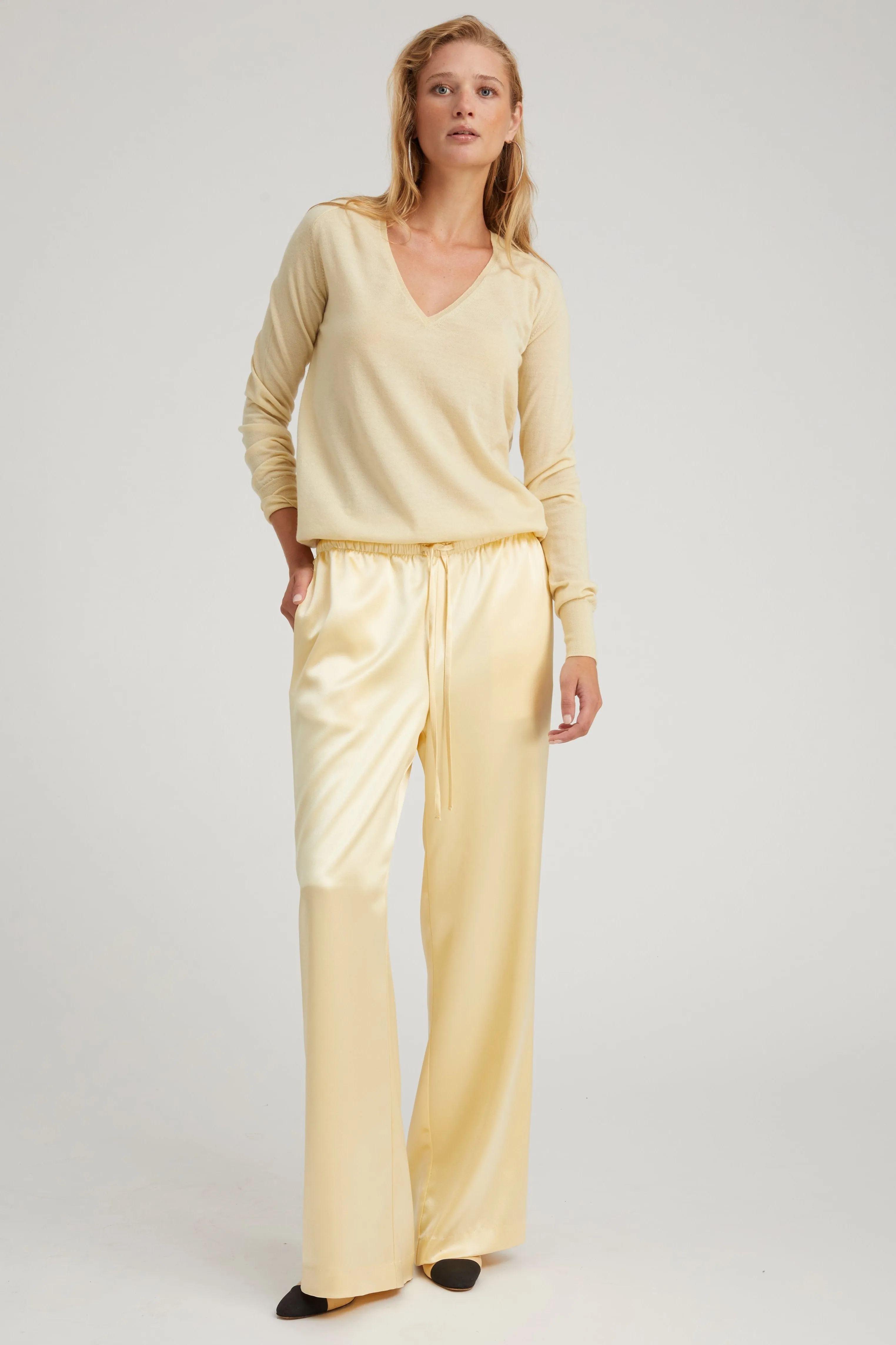 Butter Silk Kauai Pants PR sold by SPRWMN