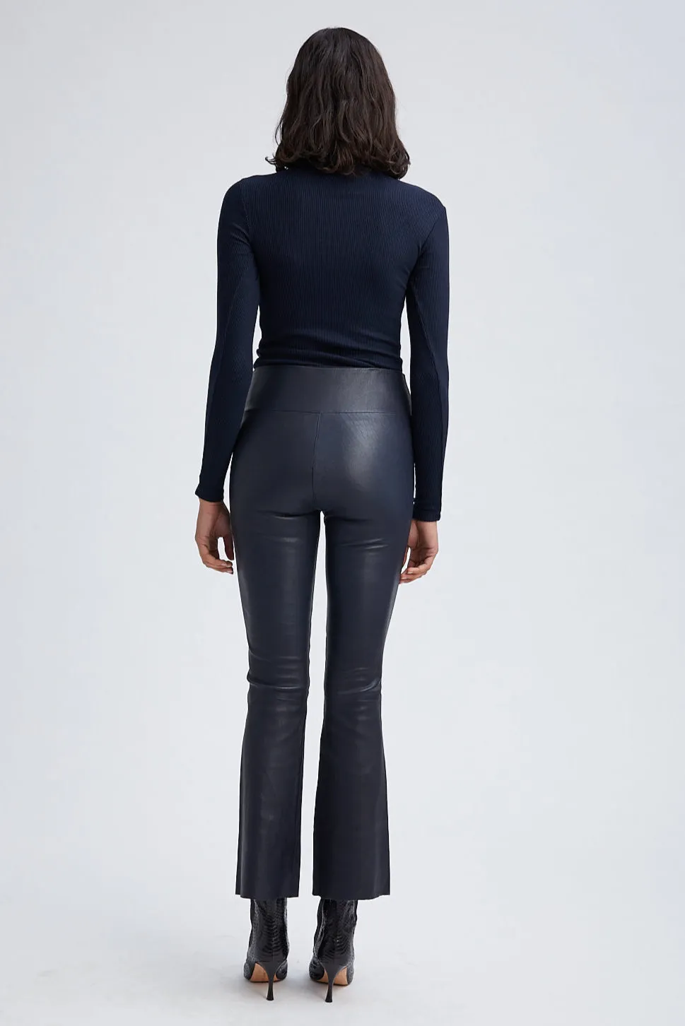 Jackie Leather Ankle Flare sold by SPRWMN product image thumbnail 4