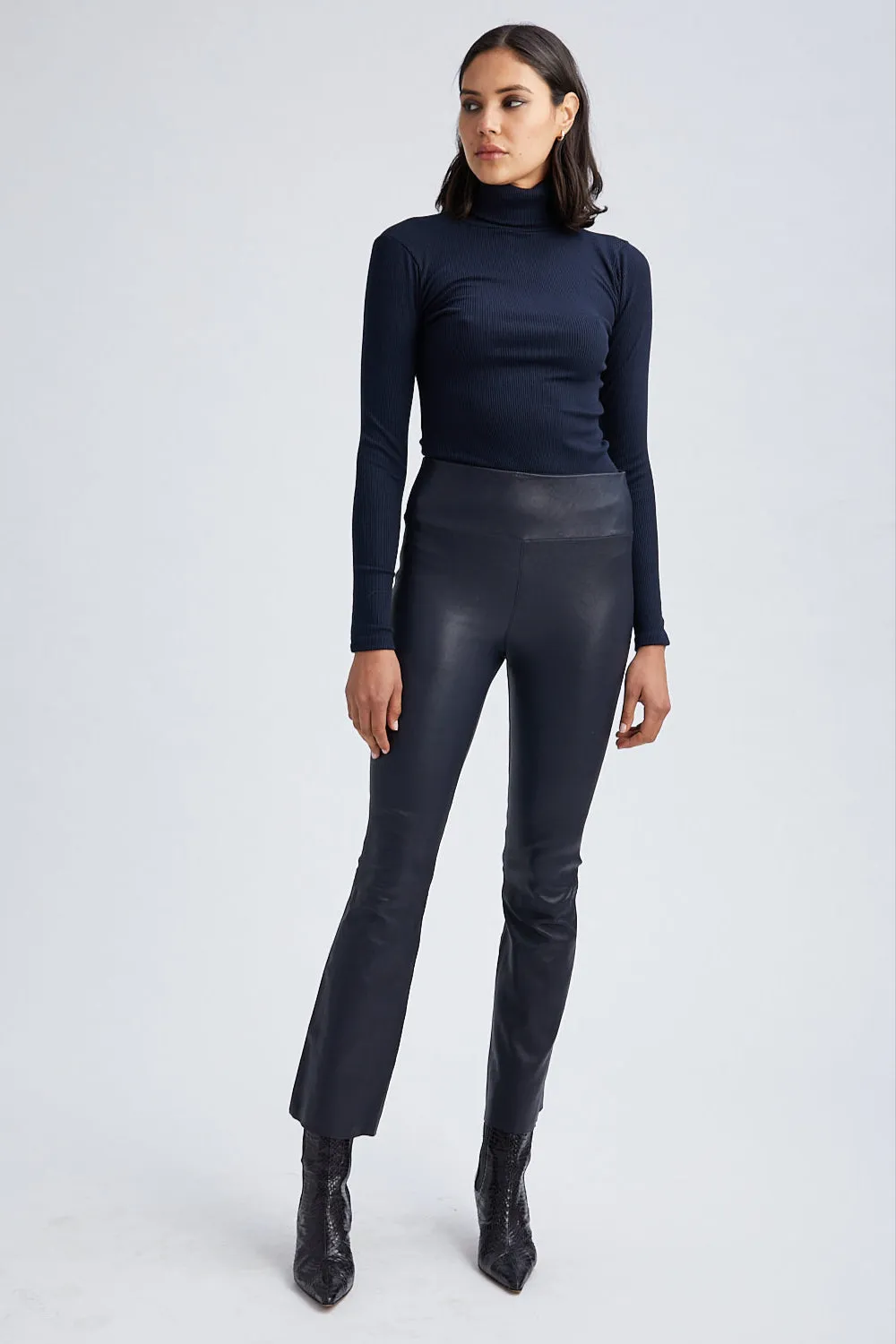 Jackie Leather Ankle Flare sold by SPRWMN product image thumbnail 2