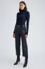 Midnight Leather Cropped Trousers sold by SPRWMN