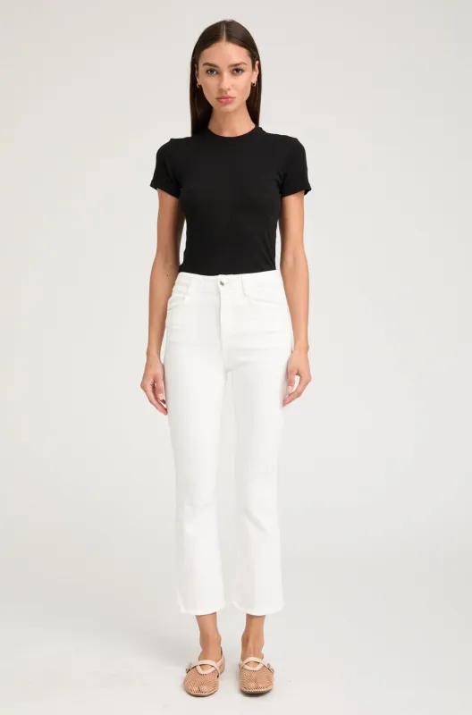 Billie Crop Flare Denim PR sold by SPRWMN