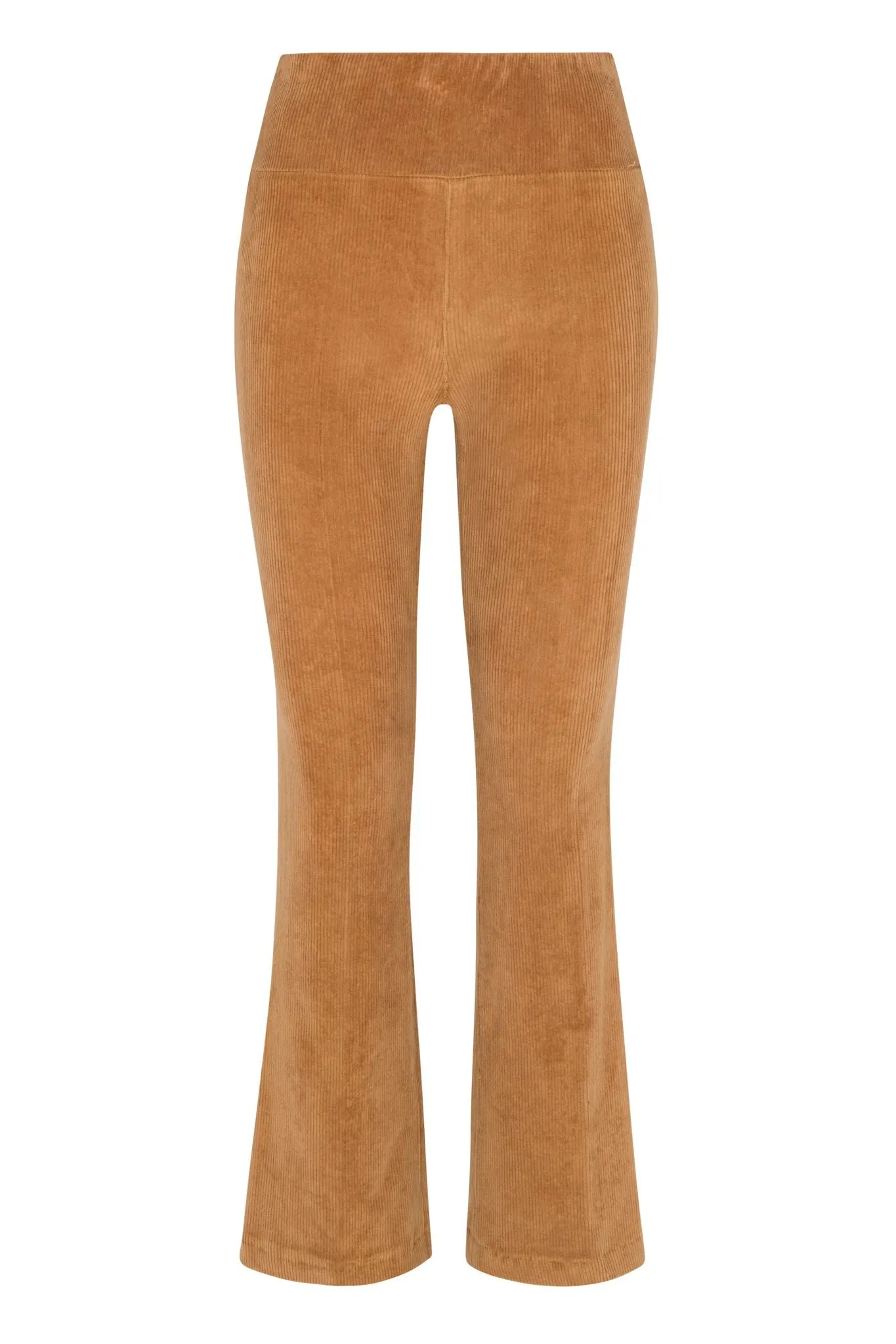 Camel Corduroy Ankle Flare Pants PR sold by SPRWMN product image thumbnail 5