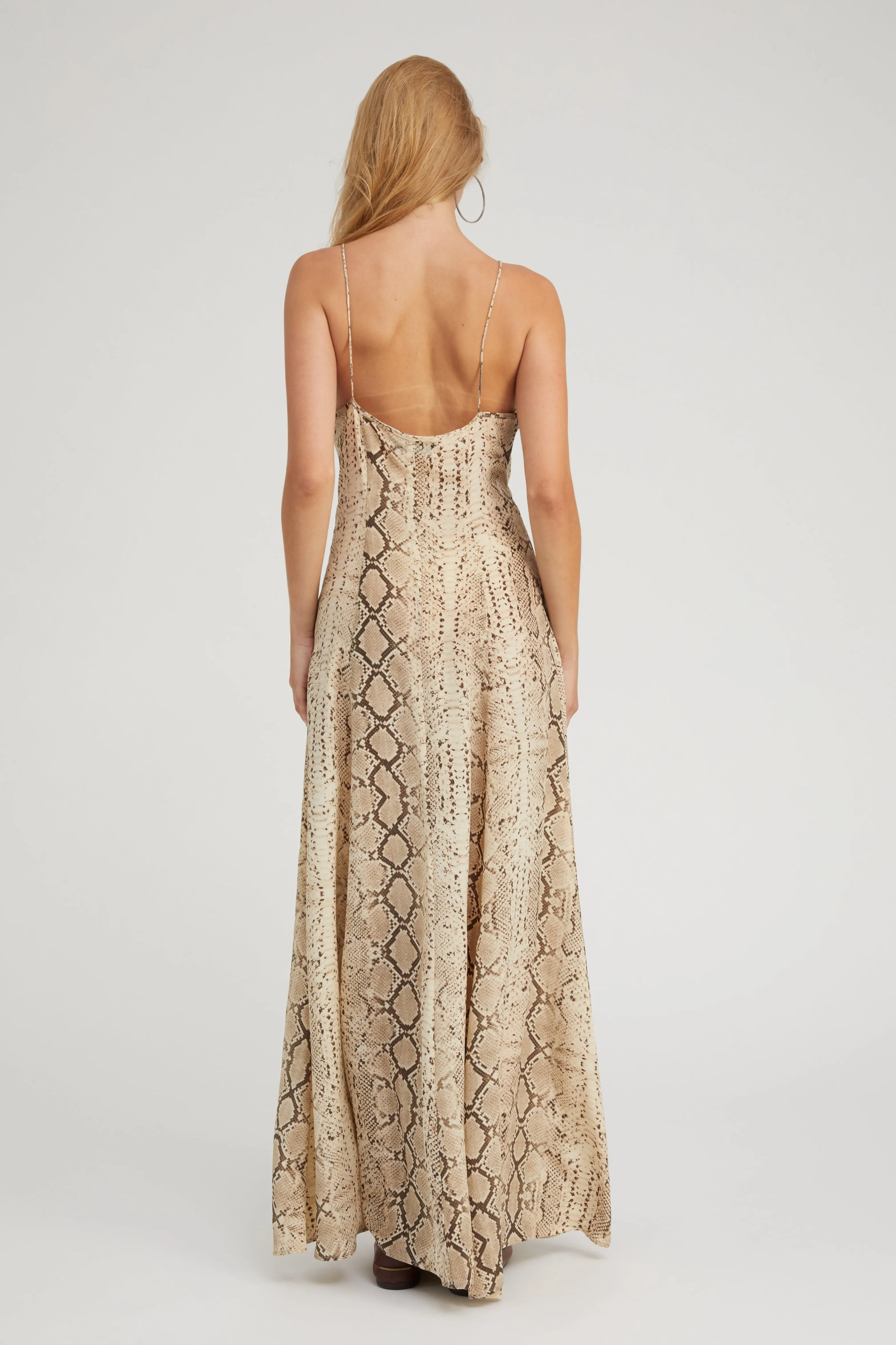 Silk Maxi Dress sold by SPRWMN product image thumbnail 5