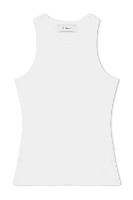 Cotton Racer Tank made by SPRWMN