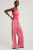 Pink Cashmere Racer Tank PR sold by SPRWMN