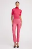 Hot Pink Cashmere Turtleneck PR sold by SPRWMN