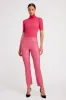 Hot Pink Cashmere Turtleneck PR sold by SPRWMN