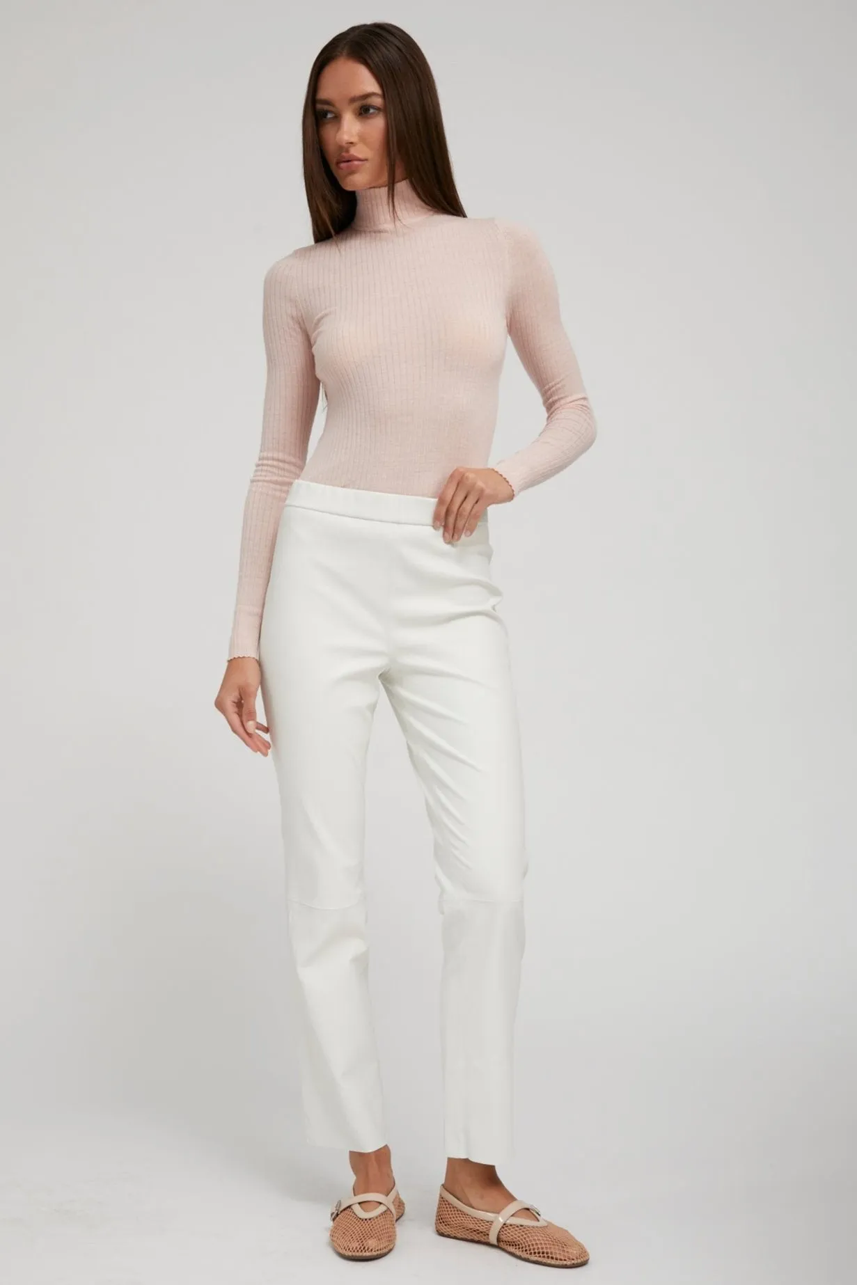 Blush Cashmere Mock Neck PR sold by SPRWMN product image thumbnail 2