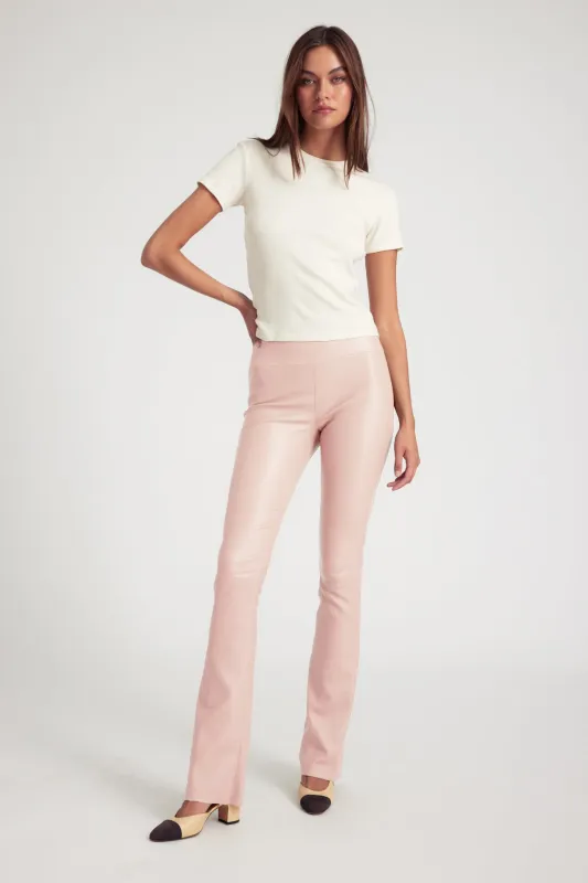 Ballet Leather Micro Flare sold by SPRWMN