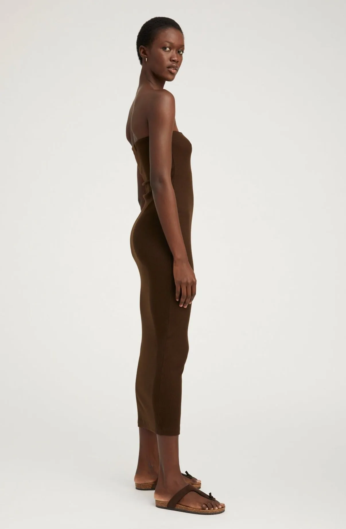 Americano Rib Tube Dress PR sold by SPRWMN product image thumbnail 3