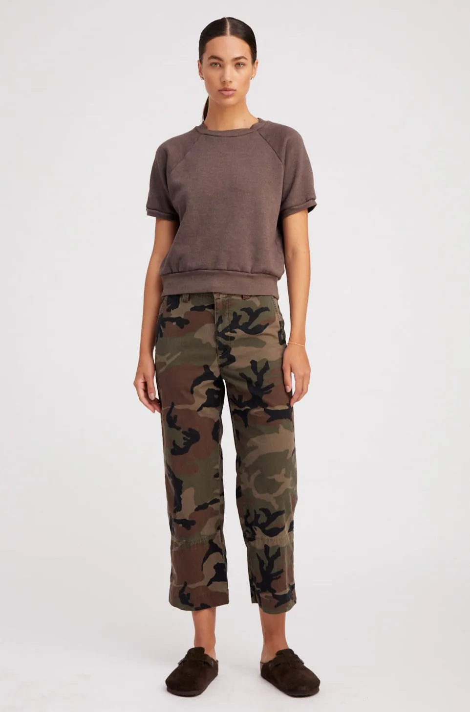 Dark Camouflage Slash Pocket Trousers PR sold by SPRWMN