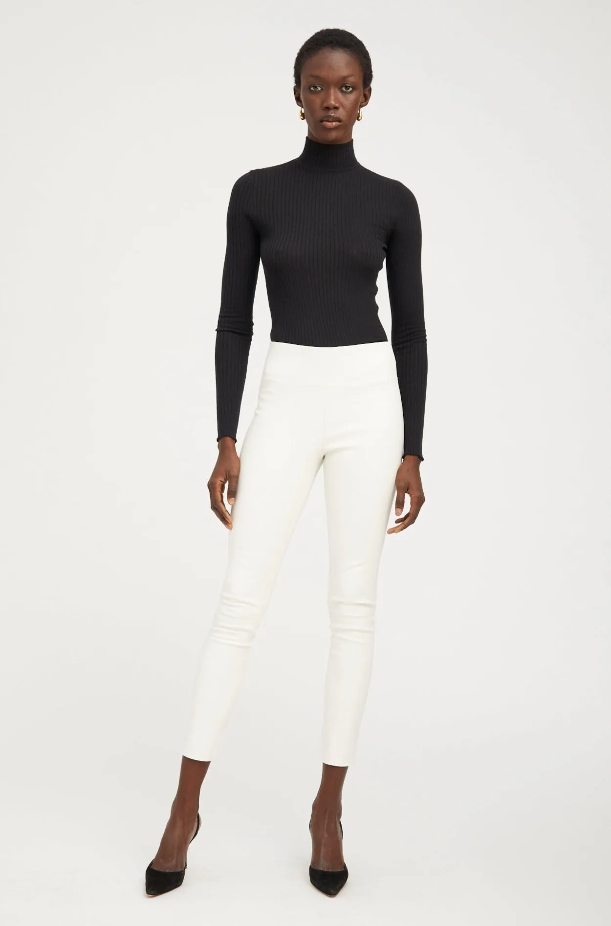 White Leather Ankle PR sold by SPRWMN product image thumbnail 5