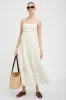 White Eyelet Ali Maxi Dress sold by SPRWMN