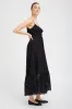 Black Eyelet Ali Maxi Dress sold by SPRWMN