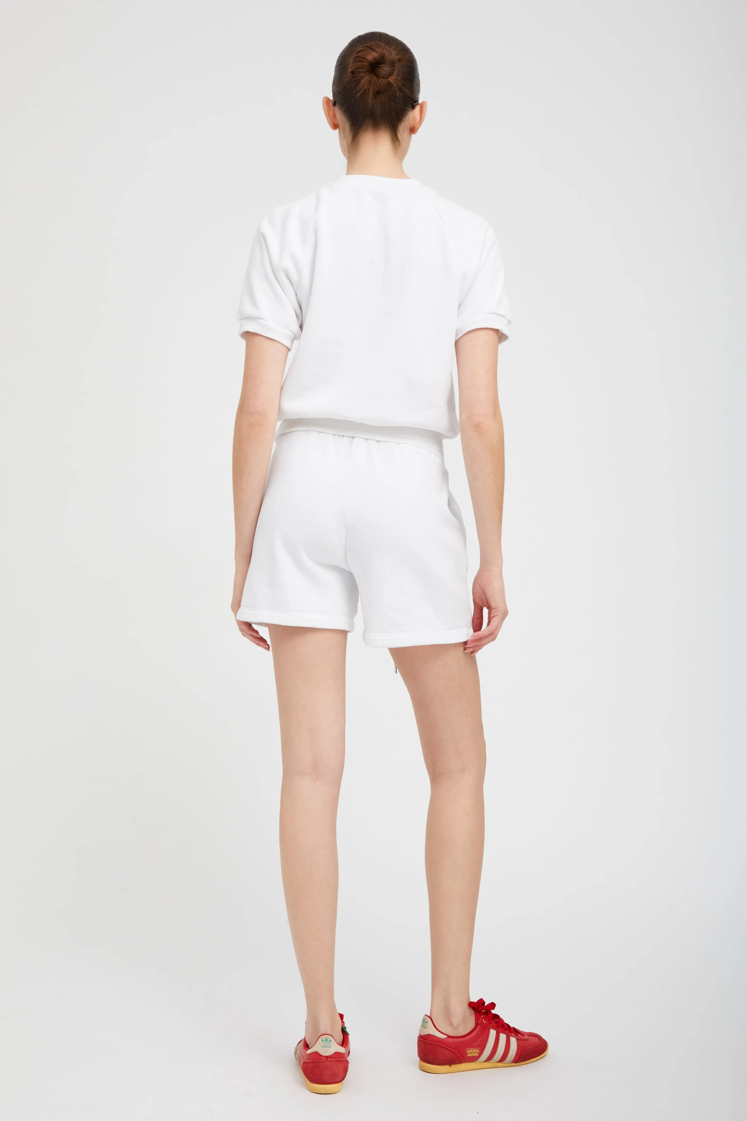 White Raglan Sweatshirt PR sold by SPRWMN product image thumbnail 4