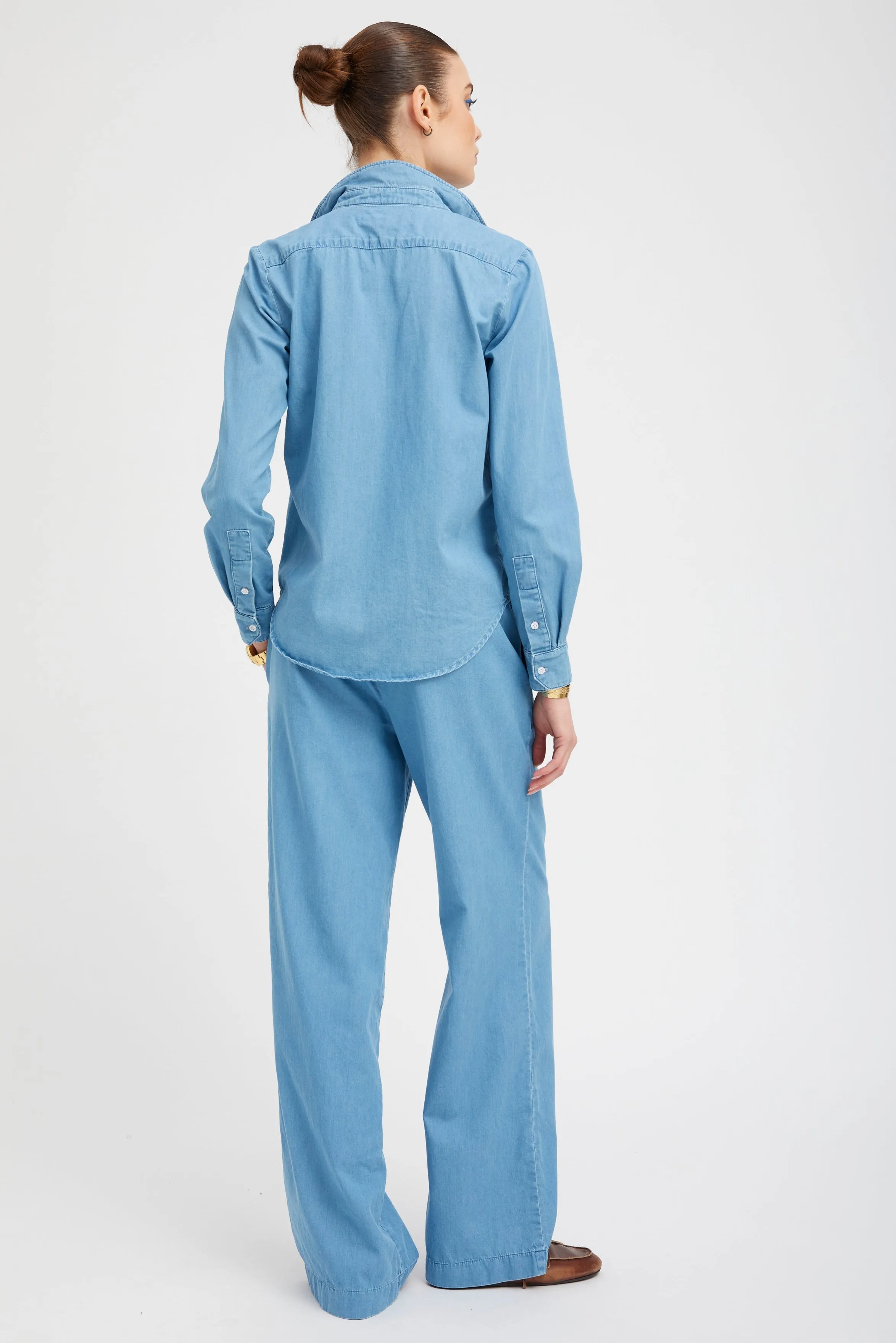 Danielle Chambray Kauai Pants PR sold by SPRWMN product image thumbnail 5