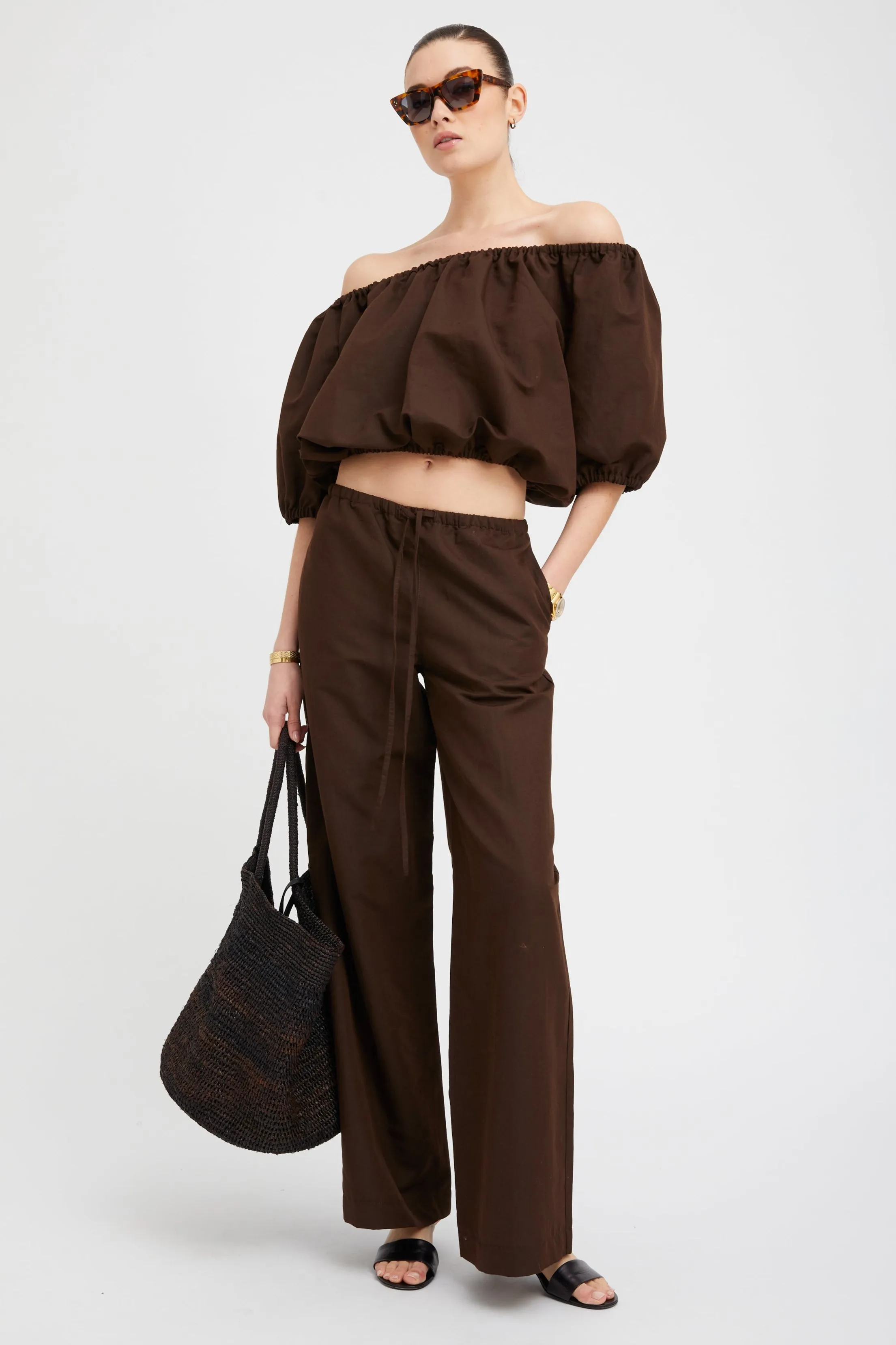 Americano Linen Drawstring Pants sold by SPRWMN product image thumbnail 2