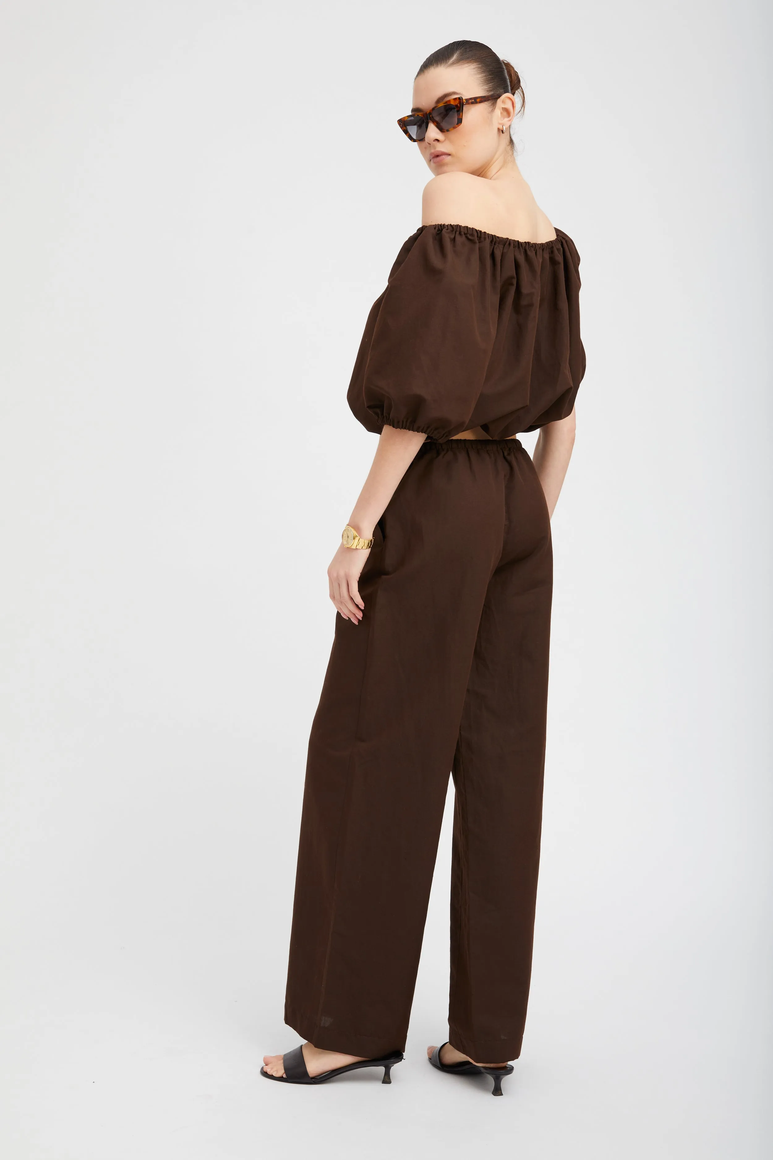 Americano Linen Drawstring Pants sold by SPRWMN product image thumbnail 4