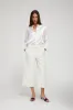Pearl Silk Fitted Button Down PR sold by SPRWMN