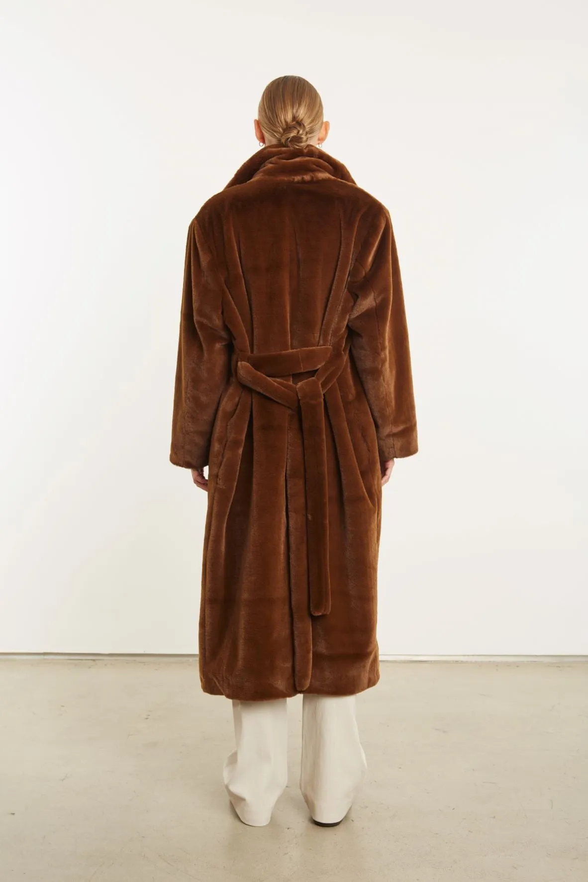 Faux Fur Robe sold by SPRWMN product image thumbnail 5