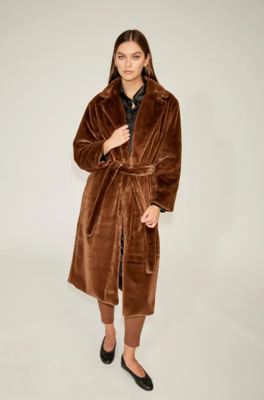 Faux Fur Robe made by SPRWMN