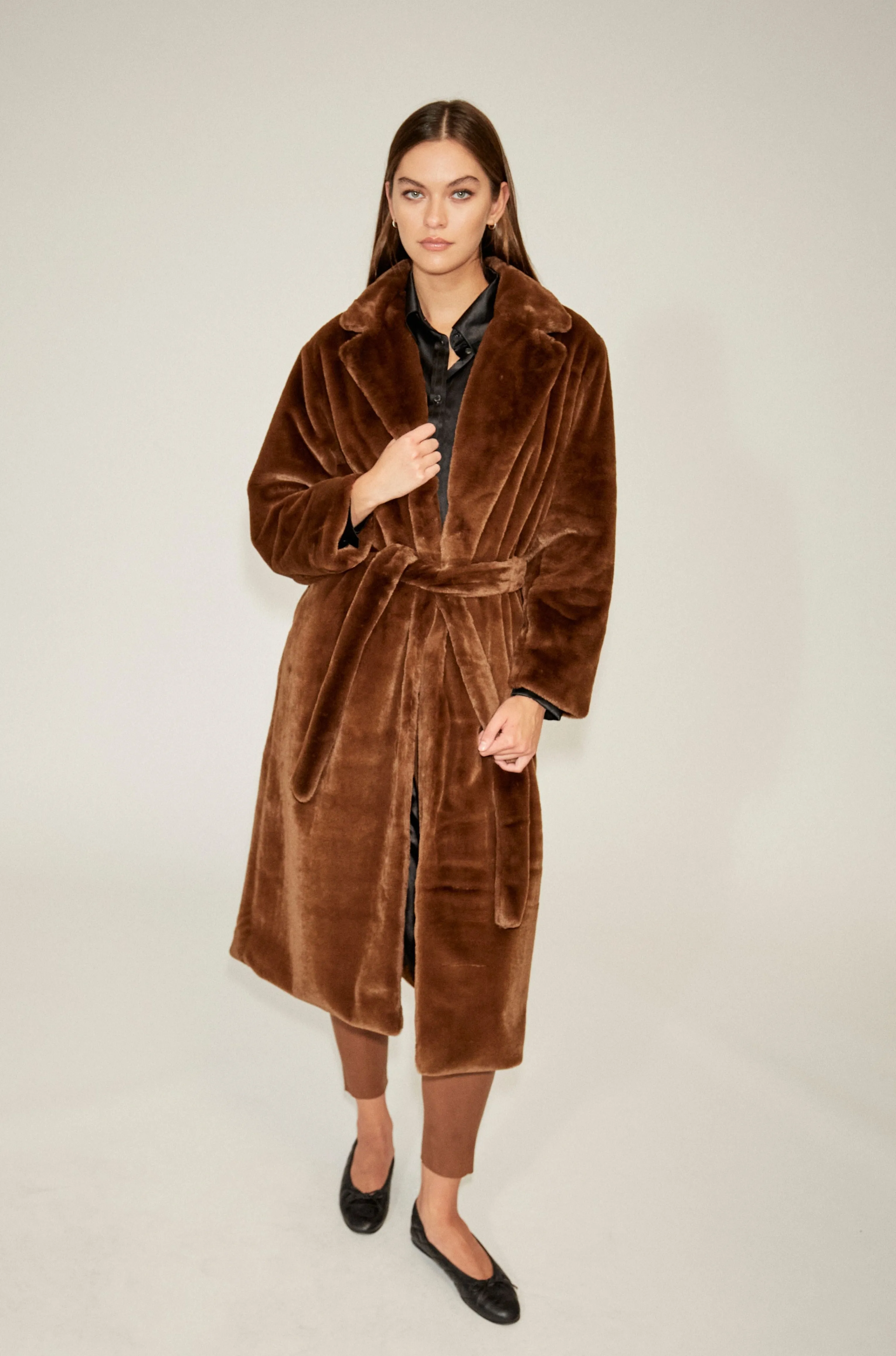 Faux Fur Robe sold by SPRWMN